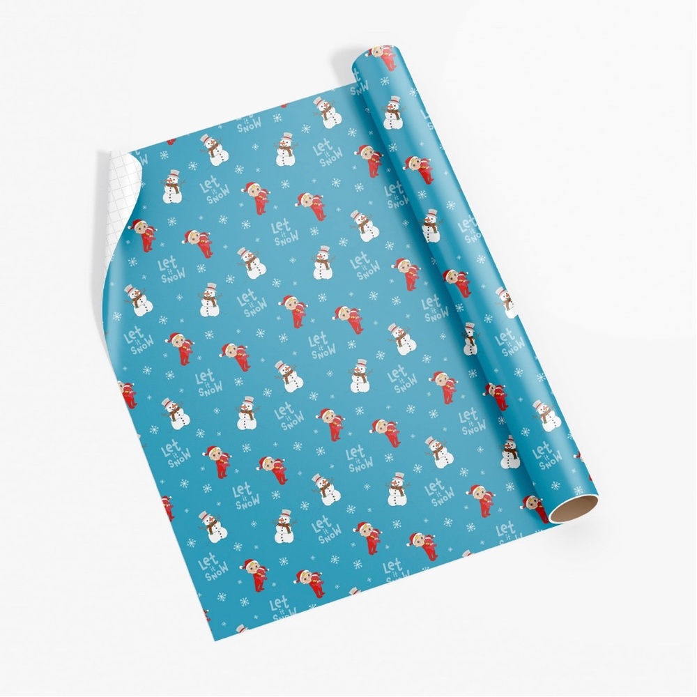 Cocomelon wrapping paper